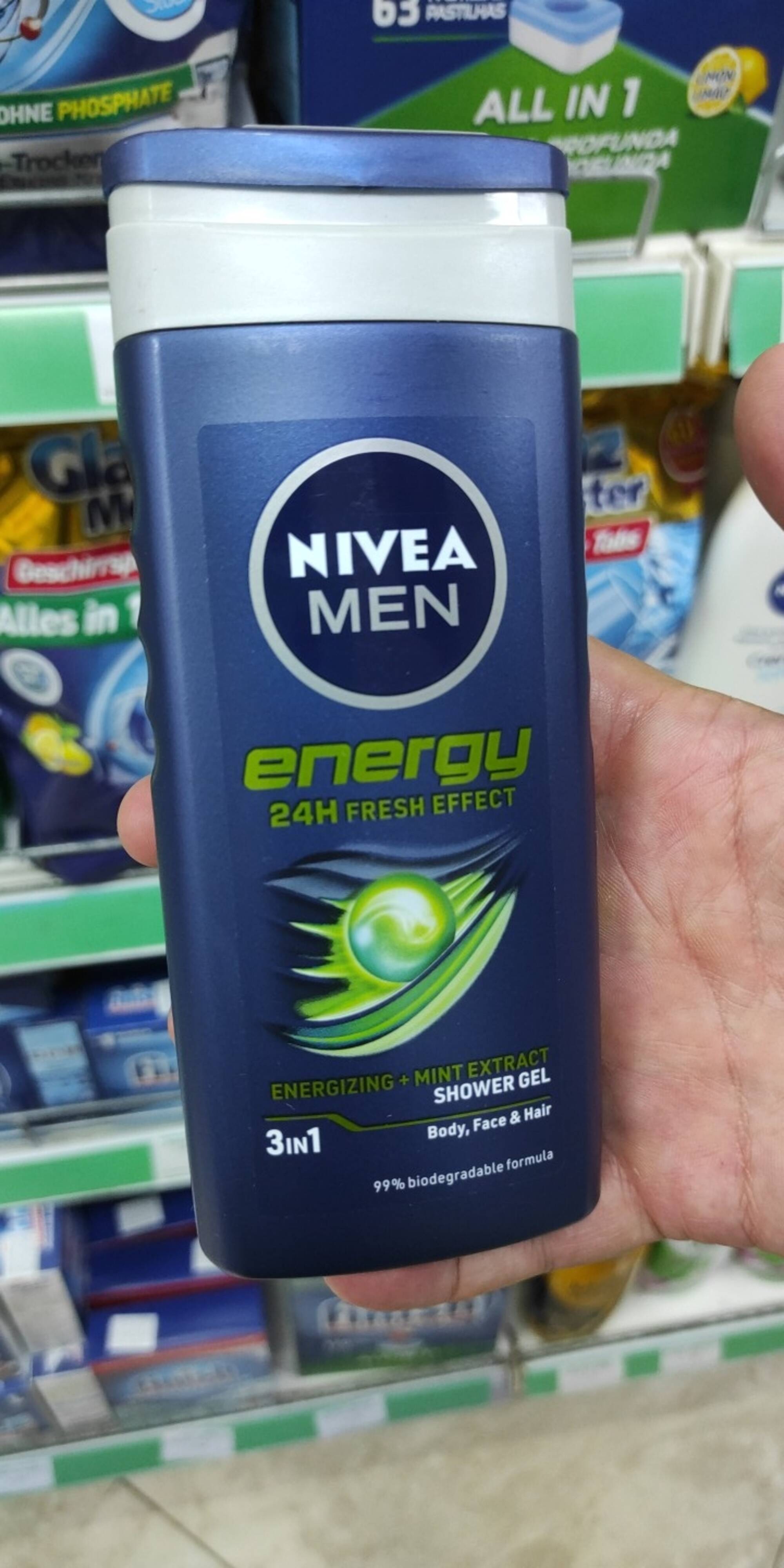NIVEA - Men Energy - Shower gel 3 in 1