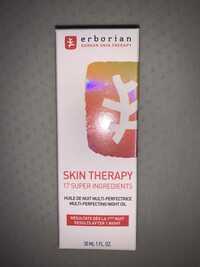ERBORIAN - Skin therapy - Huile de nuit multi-perfectrice