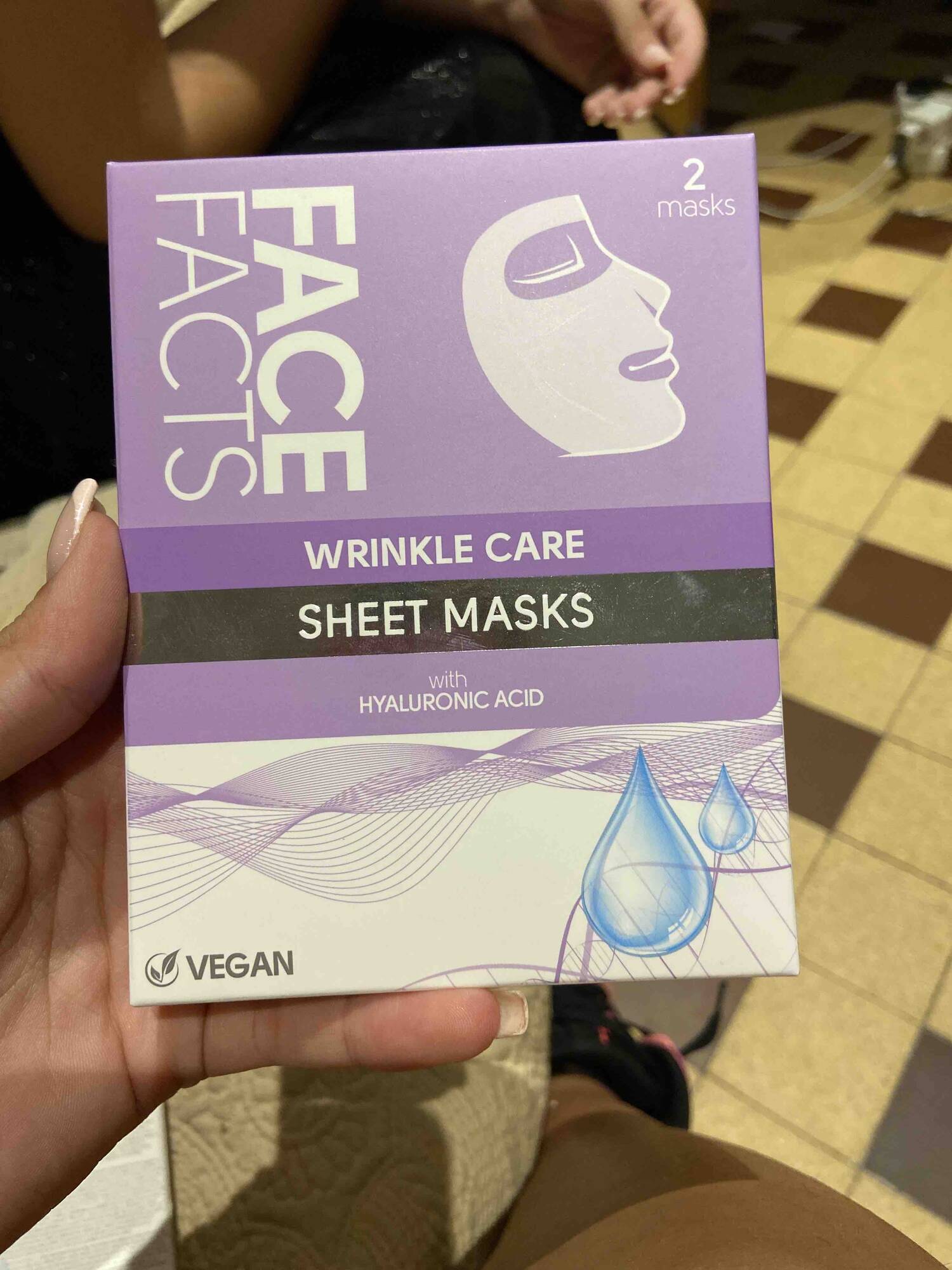 FACE FACTS - Wrinkle care - Sheet masks