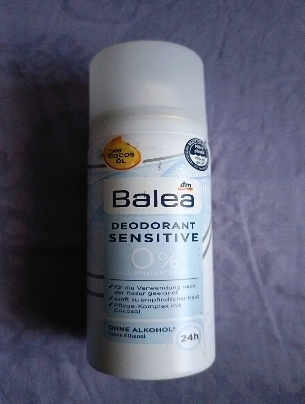 BALEA - Déodorant sensitive 24h 0% aluminium