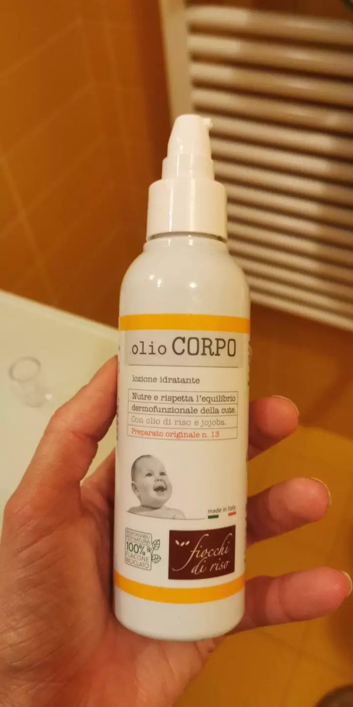 FIOCCHI DI RISO - Olio corpo lozione idratante