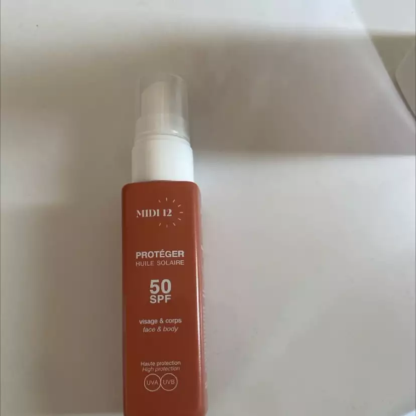 MIDI 12 - Huile solaire visage & corps SPF 50