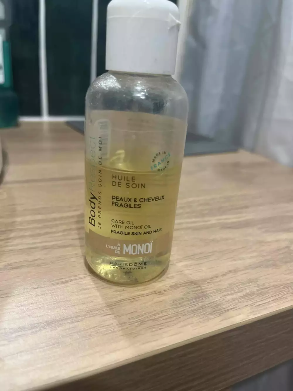 BODY RESPECT - peaux & cheveux fragiles - Huile de soin monoï
