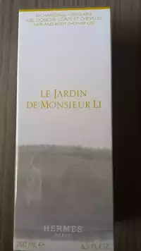 HERMES - Le jardin de monsieur Li - Gel douche corps et cheveux
