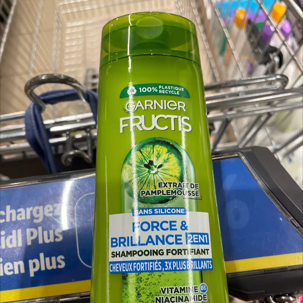 GARNIER - Fructis force & brillance - Shampooing fortifiant