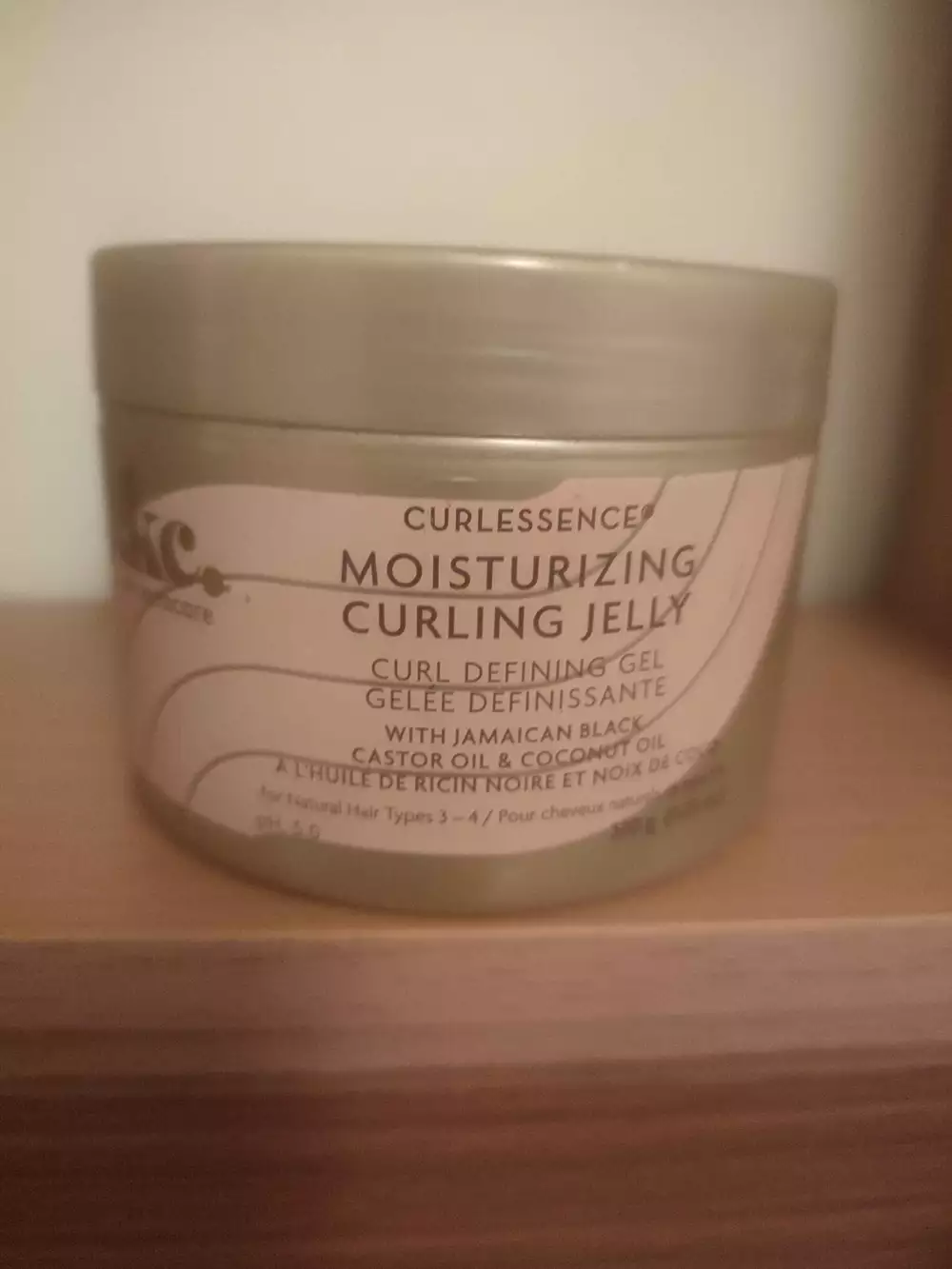 CURLESSENCE - Gelée définissante à l'huile de ricin noire et noix de coco