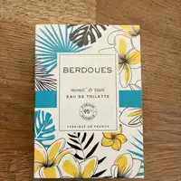 BERDOUES - Monoi & tiaré - Eau de toilette
