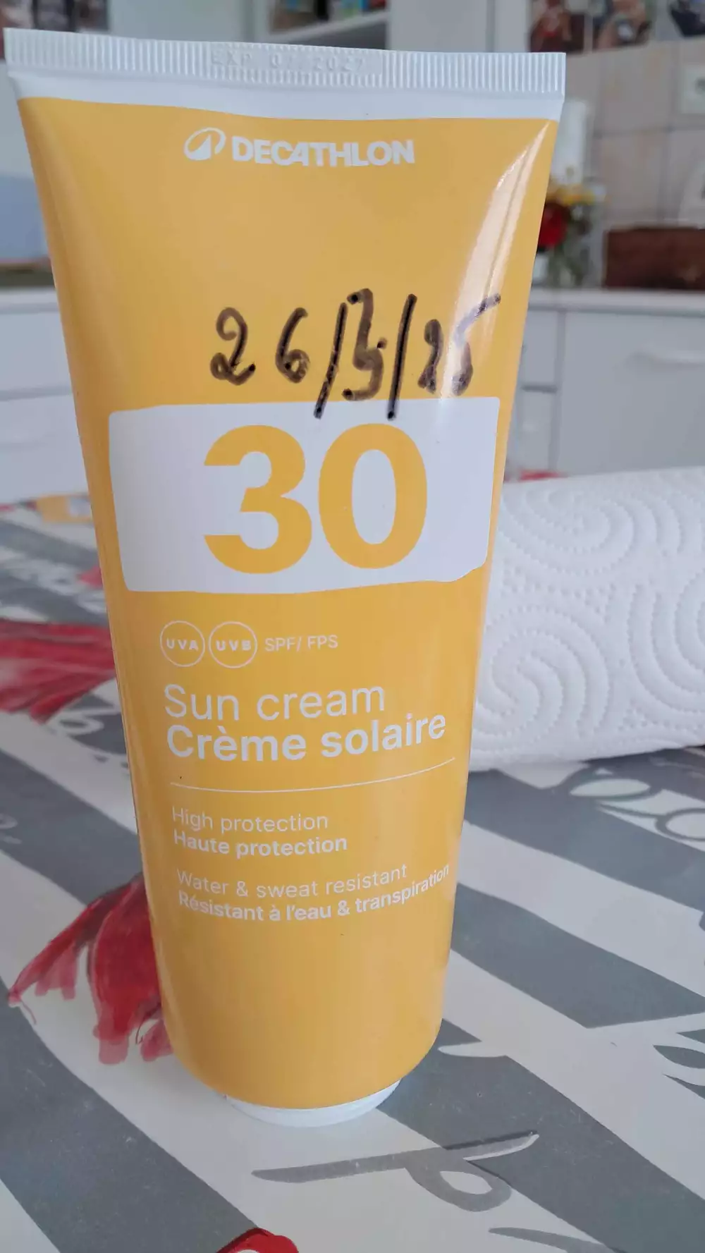 DÉCATHLON - Crème solaire haute protection 30