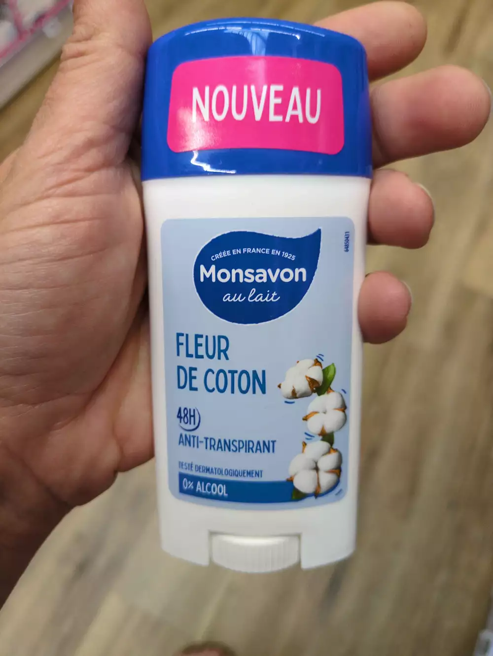 MONSAVON - Anti-transpirant 48h fleur de coton