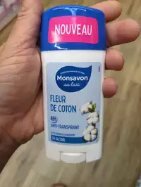 MONSAVON - Anti-transpirant 48h fleur de coton