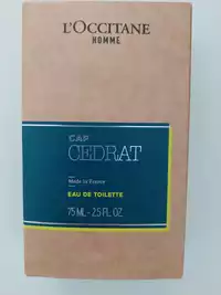 L'OCCITANE - Cap cedrat - Eau de toilette homme