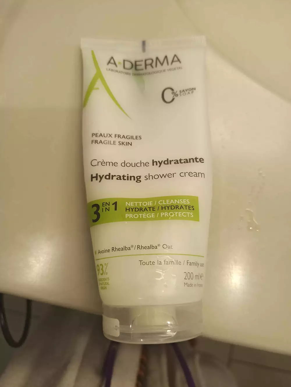 A-DERMA - Crème douche hydratante 3en1