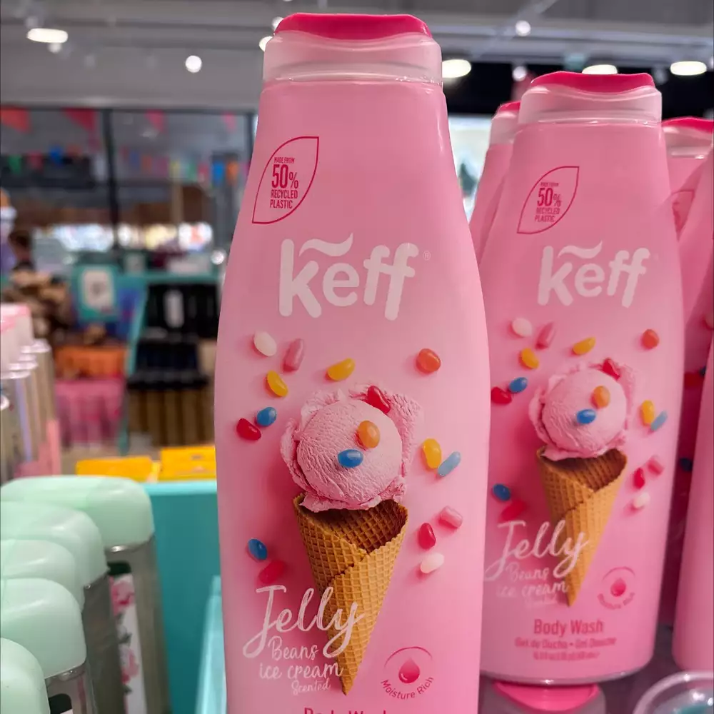 KEFF - Jelly - Beans ice cream scented body wash