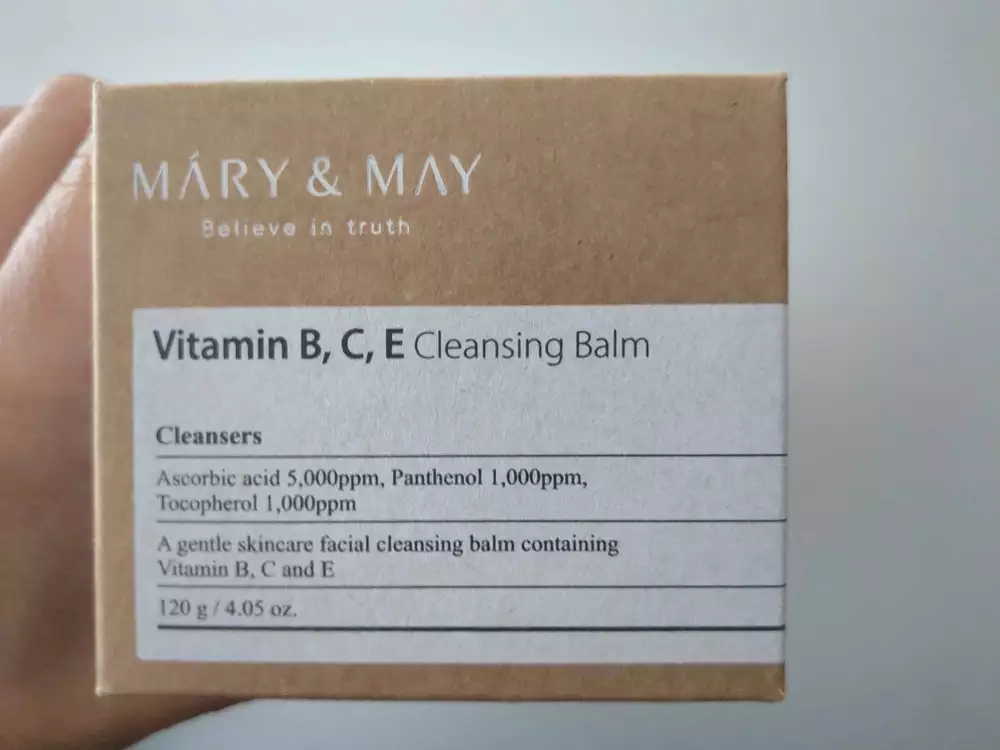 MARY&MAY - Vitamin B, C, E - Cleansing balm