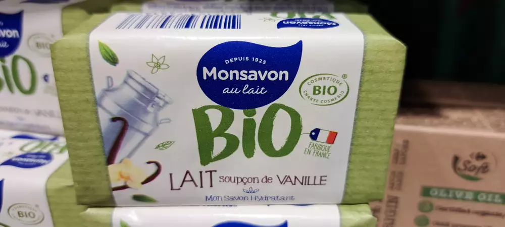 MONSAVON - Lait soupçon de vanille - Mon savon hydratant bio