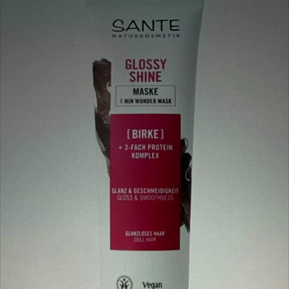 SANTE NATURKOSMETIK - Glossy shine - Maske