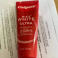 COLGATE - Max white ultra - Whiter teeth in just 3 days