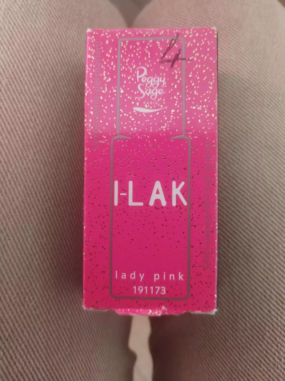 PEGGY SAGE - I-Lak - Vernis semi-permanent lady pink 191173