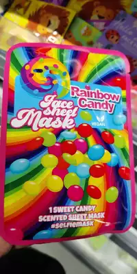 RAINBOW CANDY - 1 Sweet candy - Face sheet mask