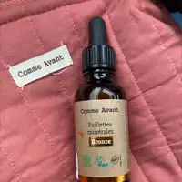 COMME AVANT - Paillettes minérales bronze