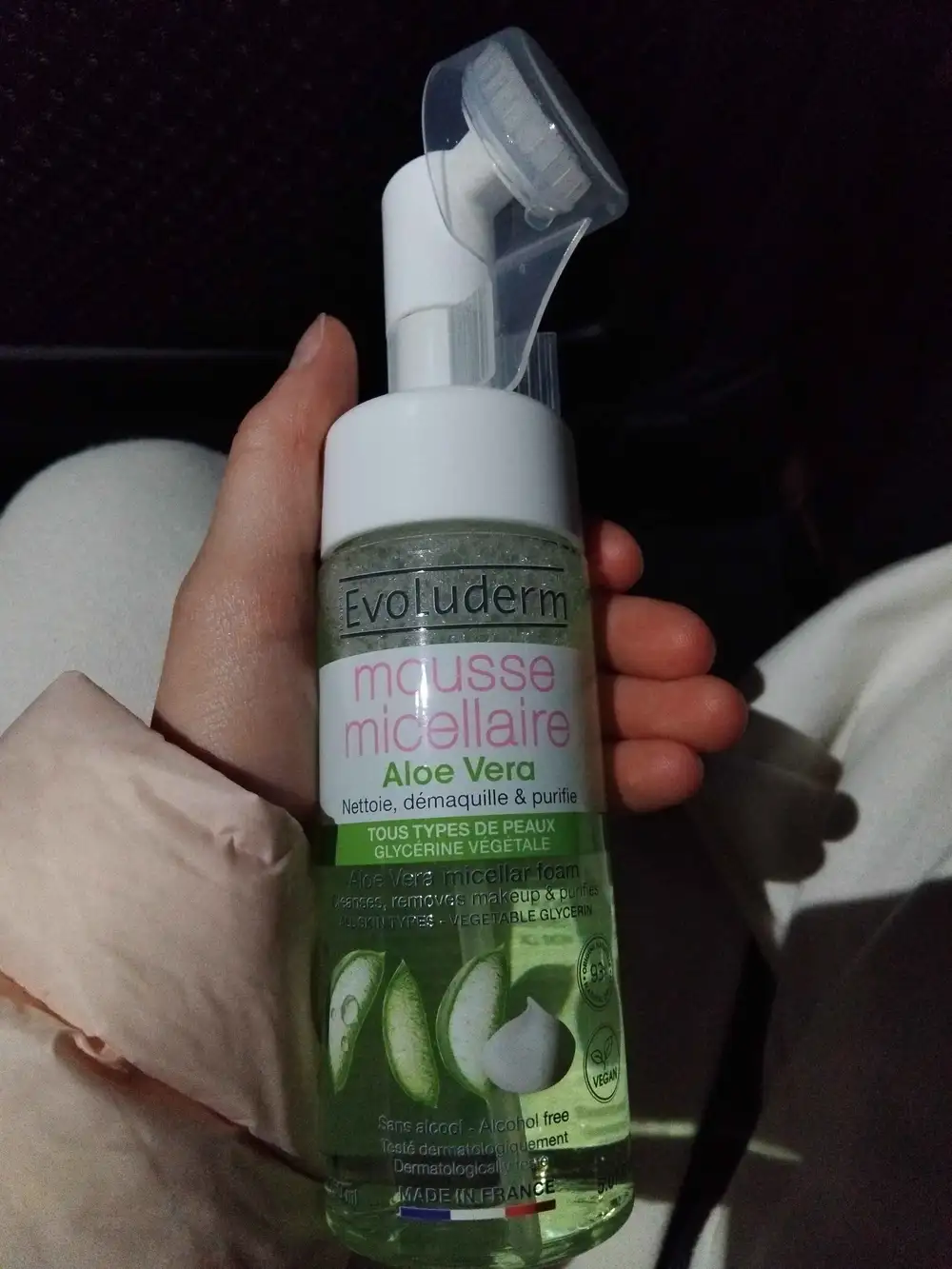 EVOLUDERM - Mousse micellaire aloe vera 
