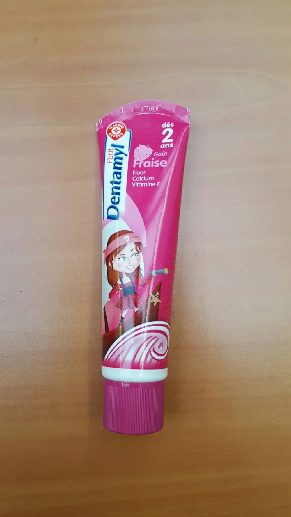 MARQUE REPÈRE - Dentifrice goût fraise - Petit Dentamyl