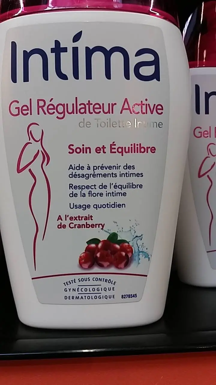 INTIMA - Gel Régulateur Active de Toilette Intime Soin et Équilibre