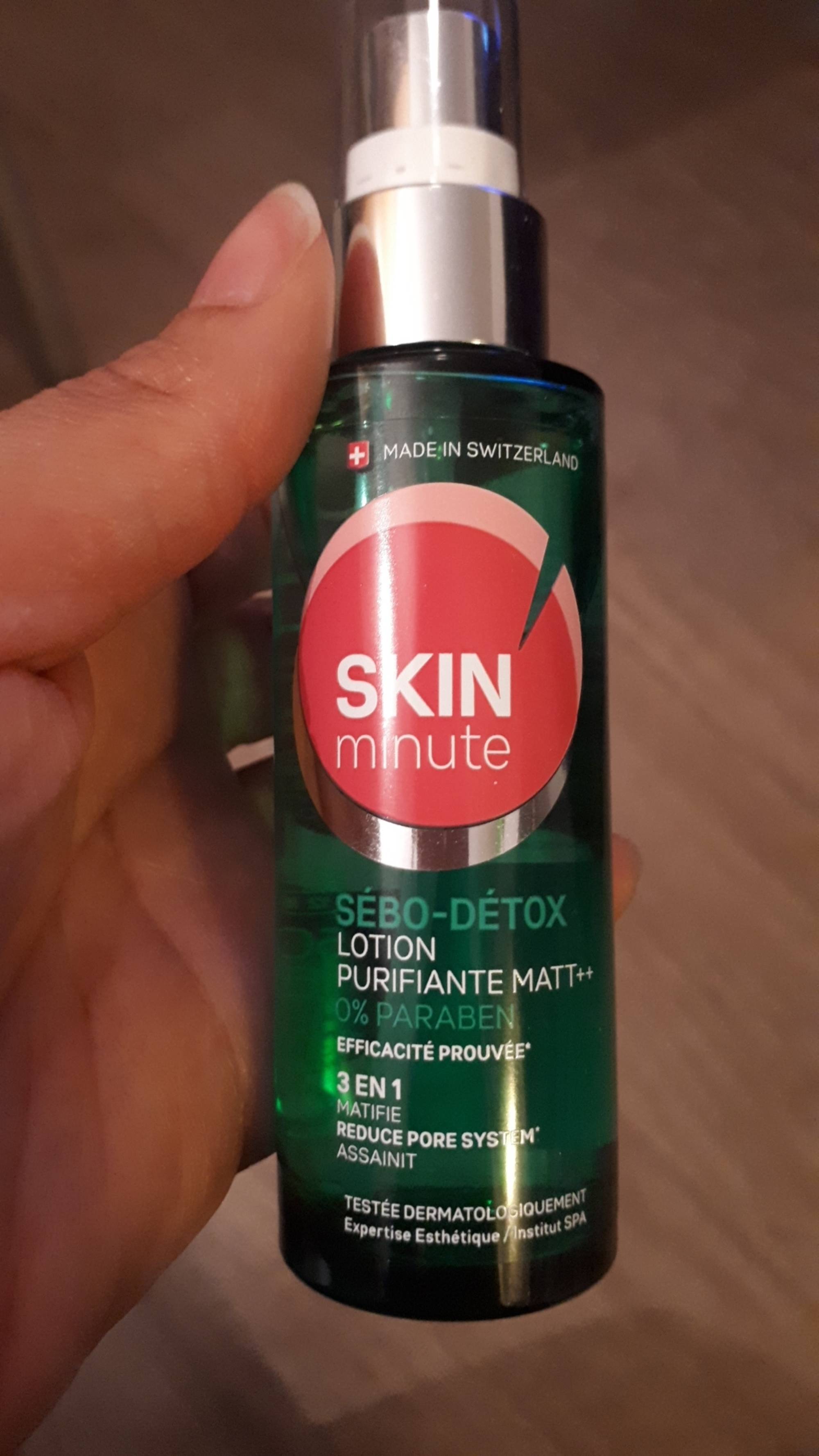 SKIN MINUTE - Sébo-détox - lotion purifiante matt++ 3 en 1