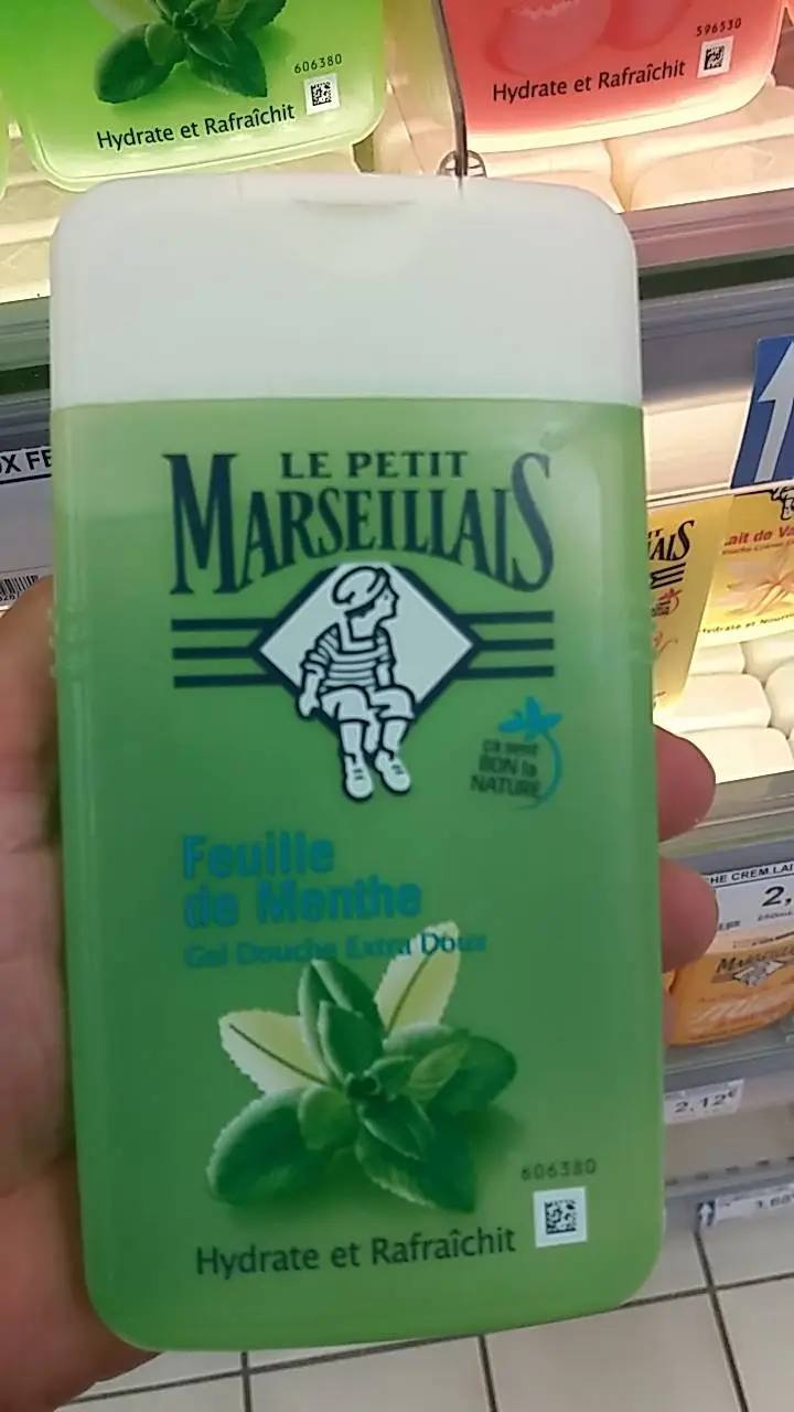 LE PETIT MARSEILLAIS - Feuille de menthe - Gel douche extra doux