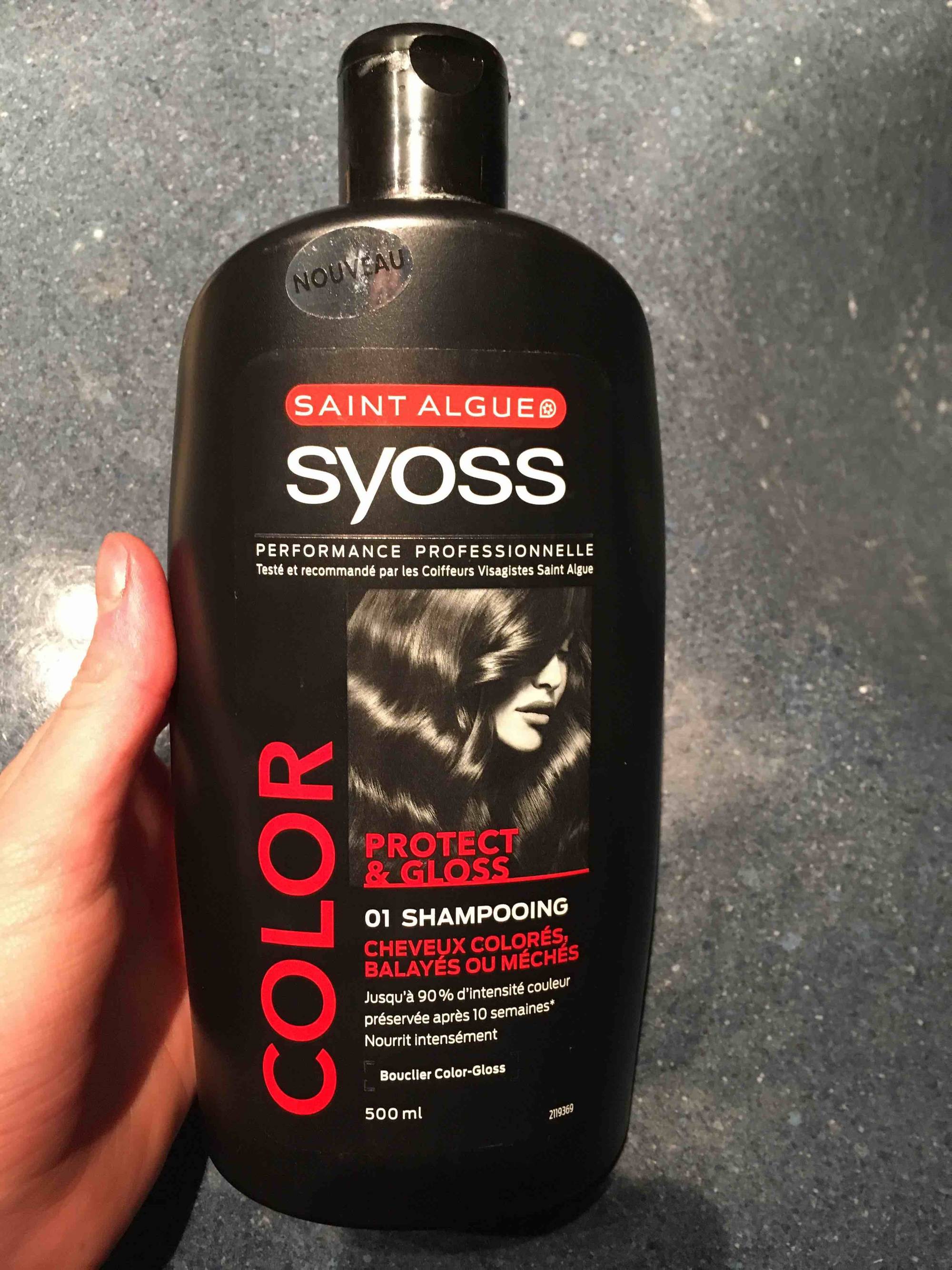 SAINT ALGUE - Syoss color protect & gloss - 01 Shampooing cheveux colorés