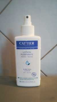 CATTIER - Lotion purifiante bio