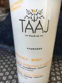 TAAJ - Abhyanga - Lait frais hydratant à l'aloe vera