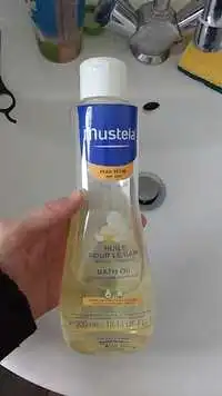 MUSTELA - Bébé-enfant - Huile pour le bain