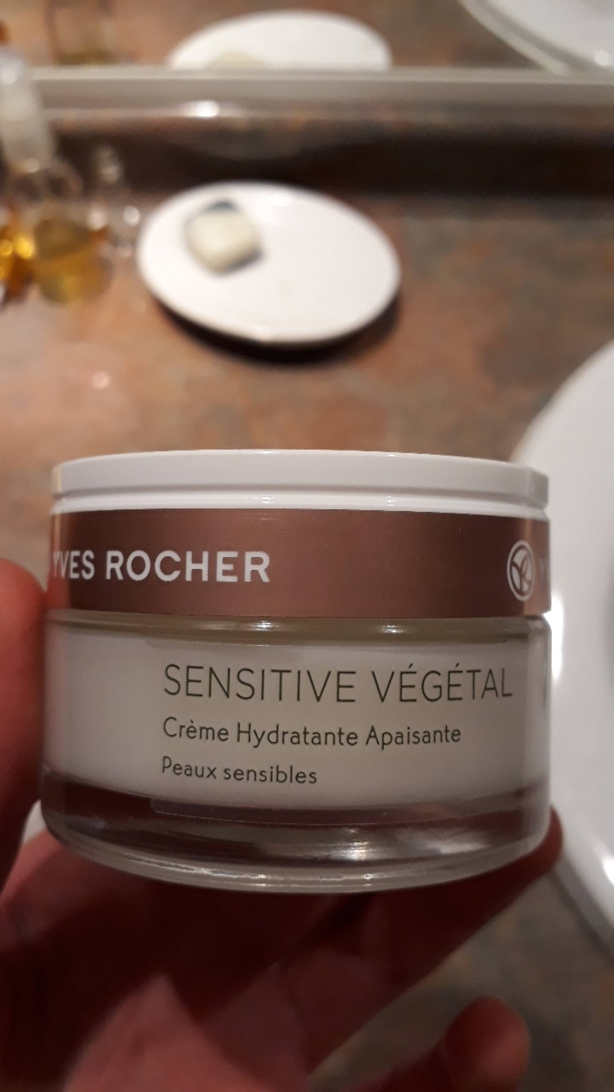 YVES ROCHER - Sensitive végétal - Crème Hydratante Apaisante - Peaux sensibles