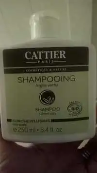 CATTIER PARIS - Shampooing argile verte cuir chevelu gras