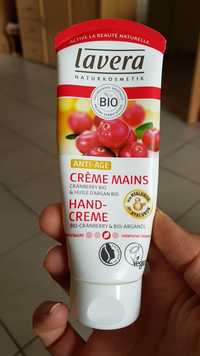 LAVERA - Cranberry Bio & Huile d'Argan Bio - Crème mains