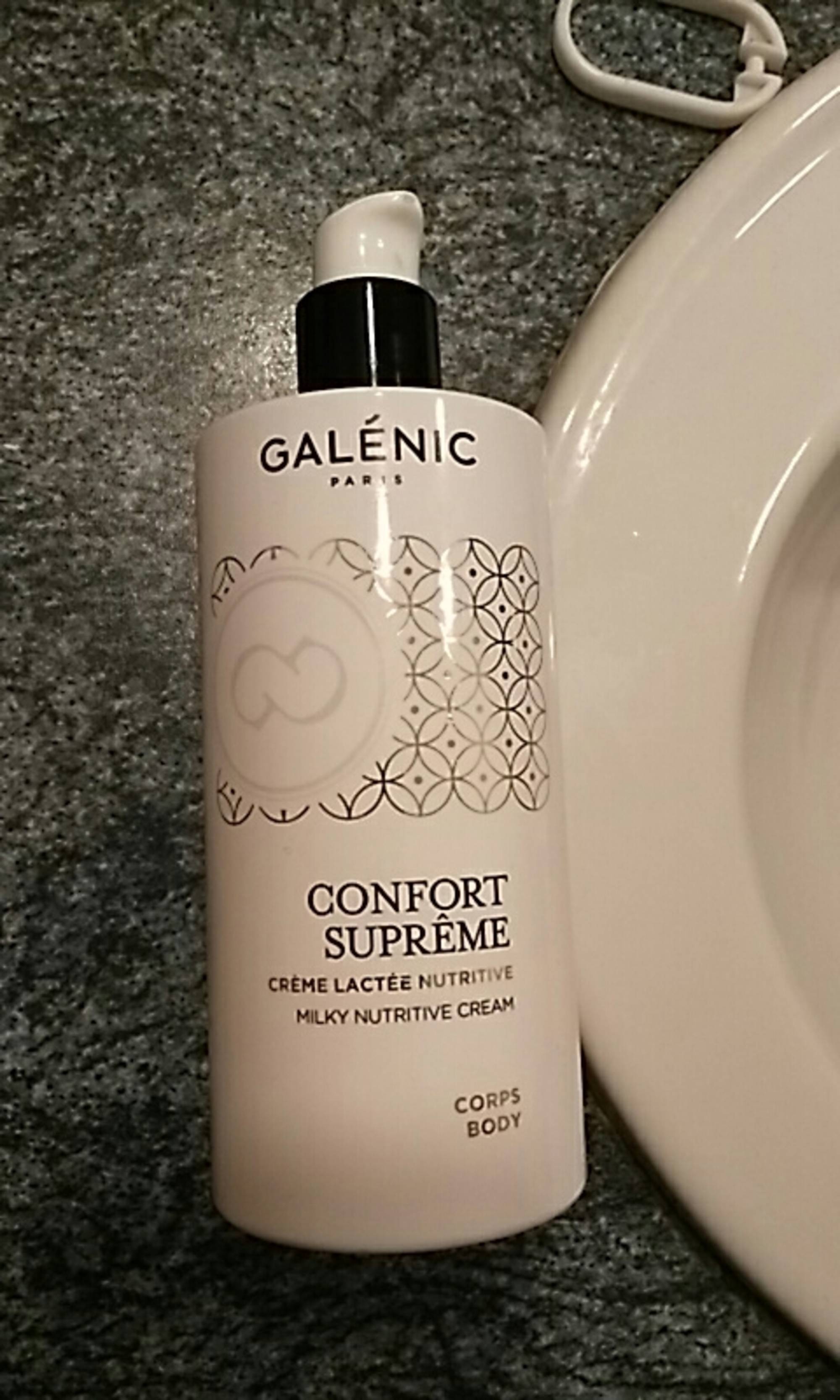 GALÉNIC - Confort suprême - Crème lactée nutritive corps