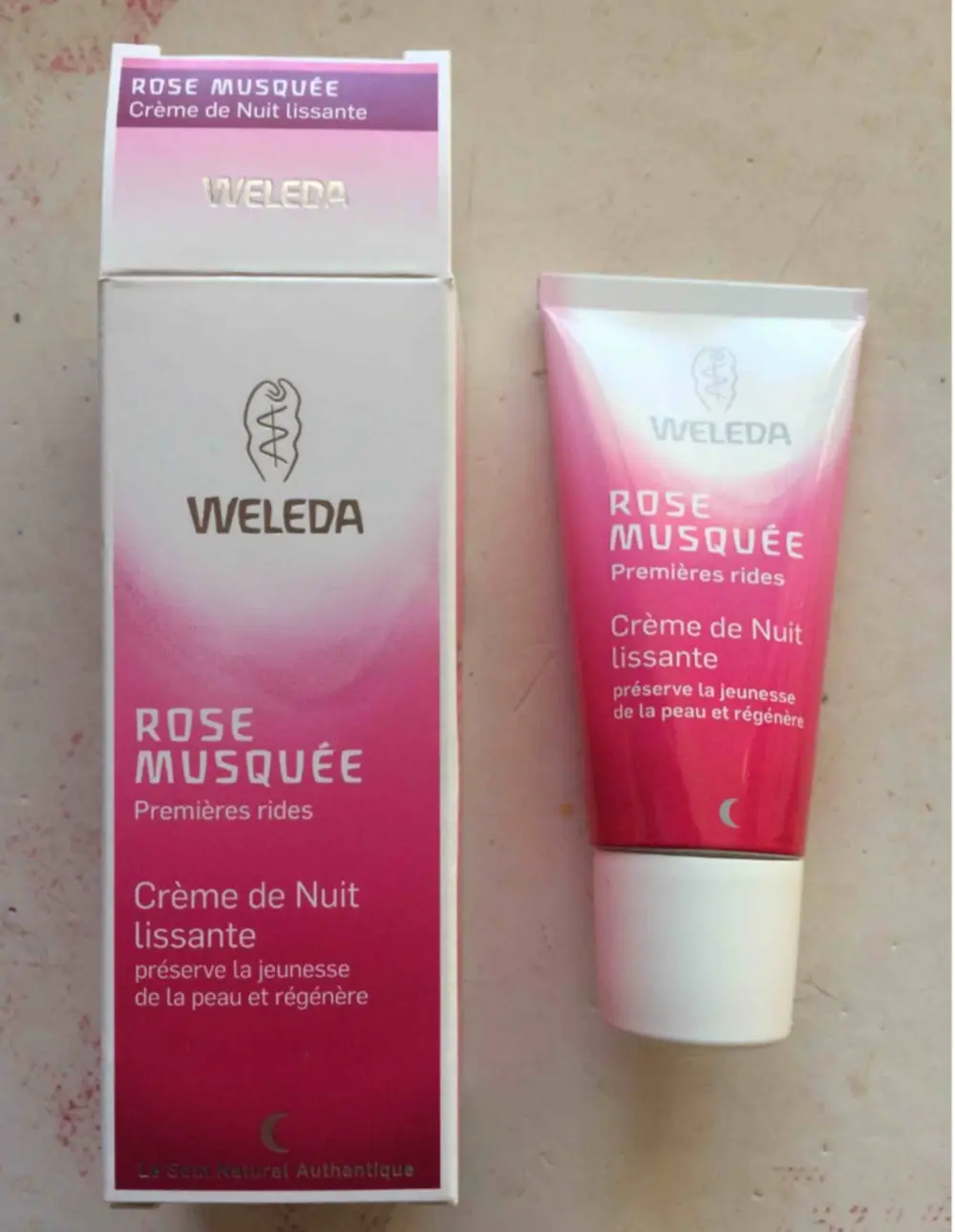 WELEDA - Rose musquée - Crème de nuit lissante