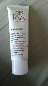 TAAJ - Rasayana - Crème anti-âge