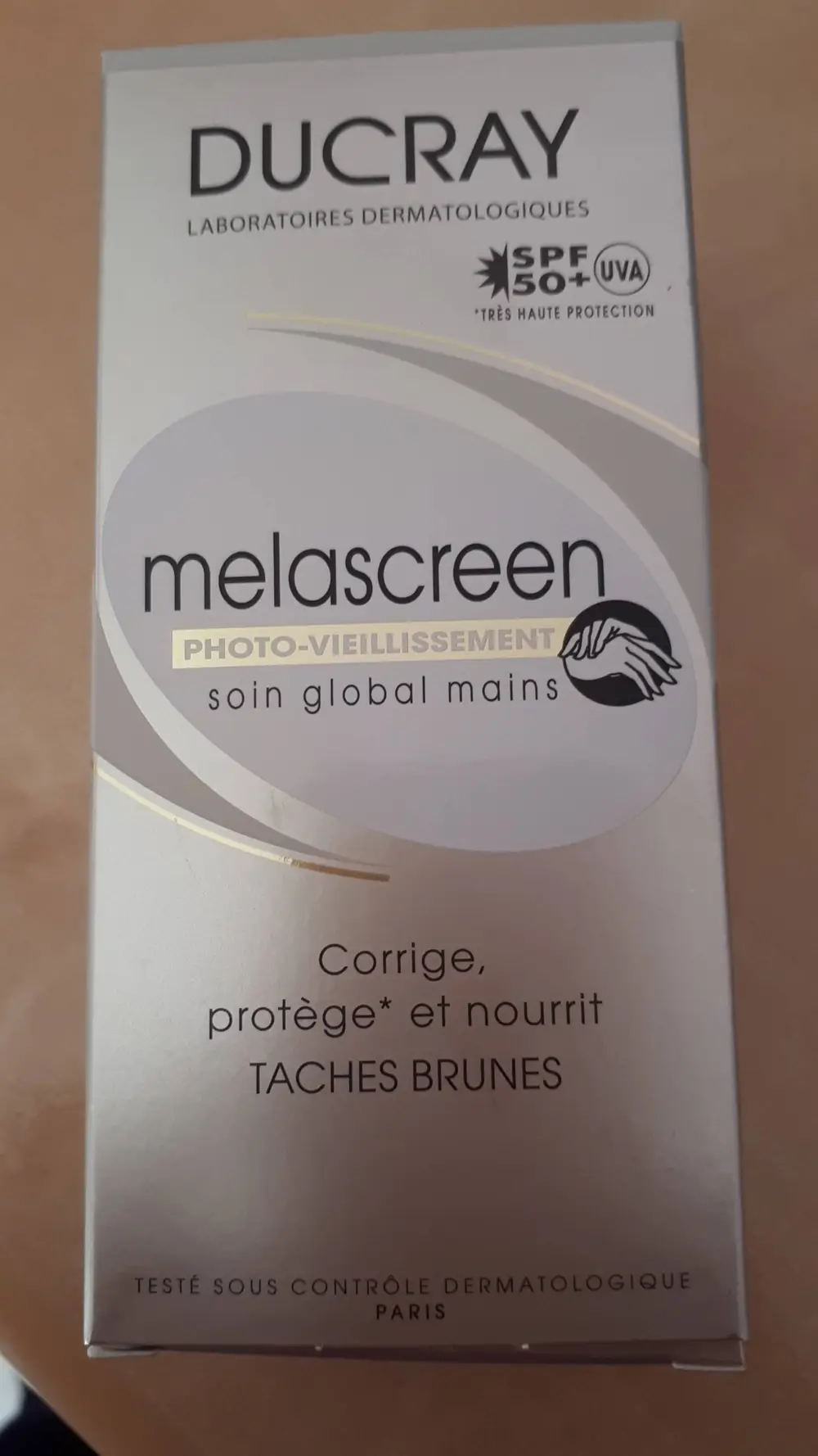 DUCRAY - Melascreen - Soin global mains SPF 50+UVA