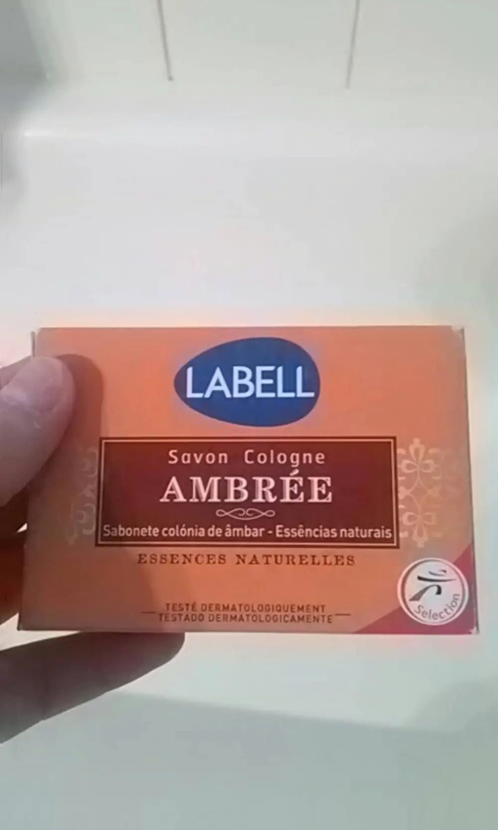 LABELL - Savon cologne ambrée