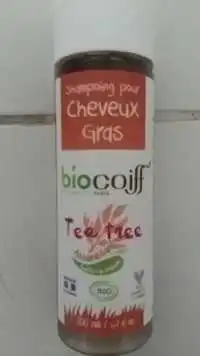 BIOCOIFF' BY CHARLEY - Tea tree assainissant - Shampooing pour cheveux gras