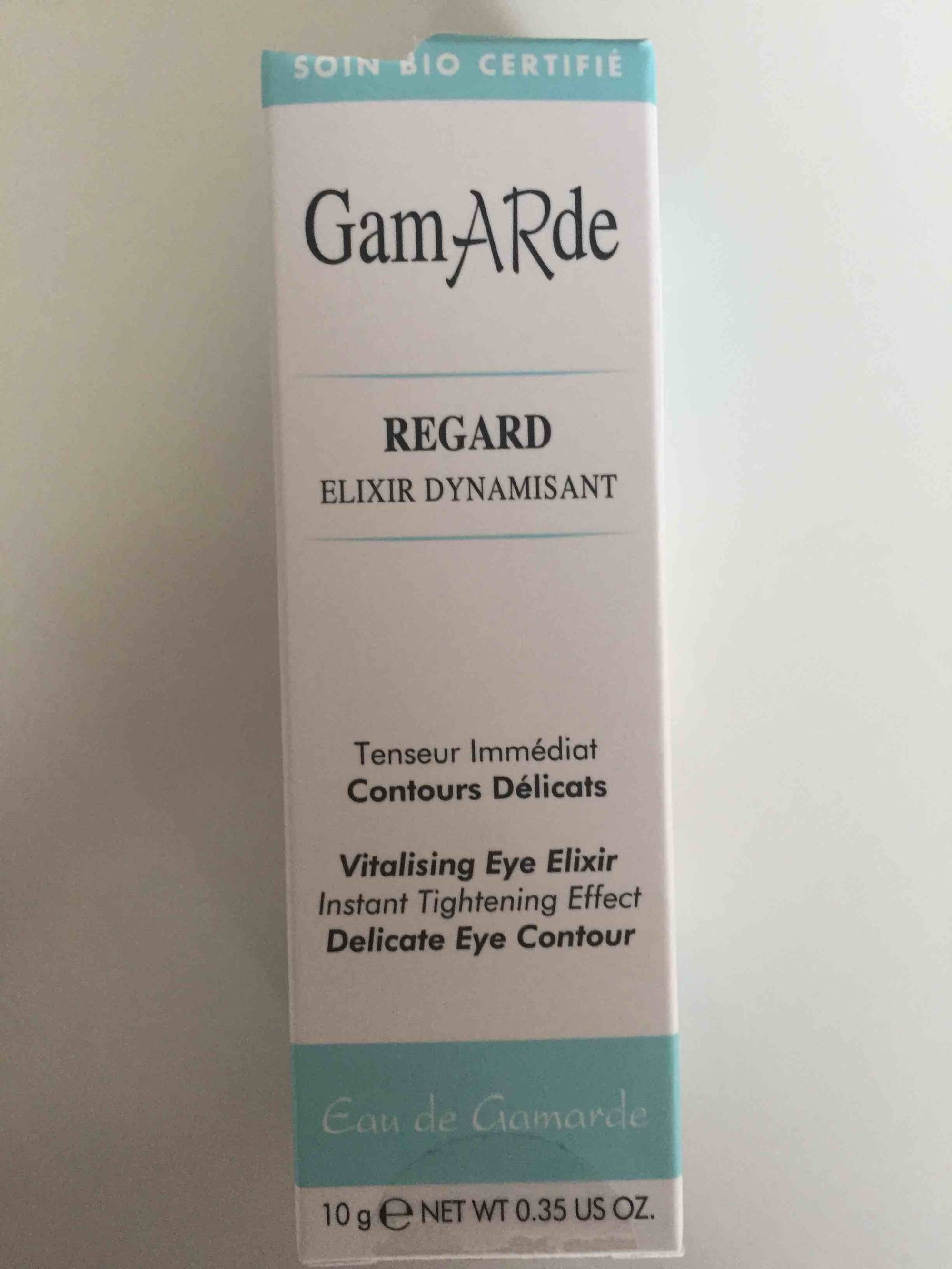 GAMARDE - Regard - Elixir dynamisant