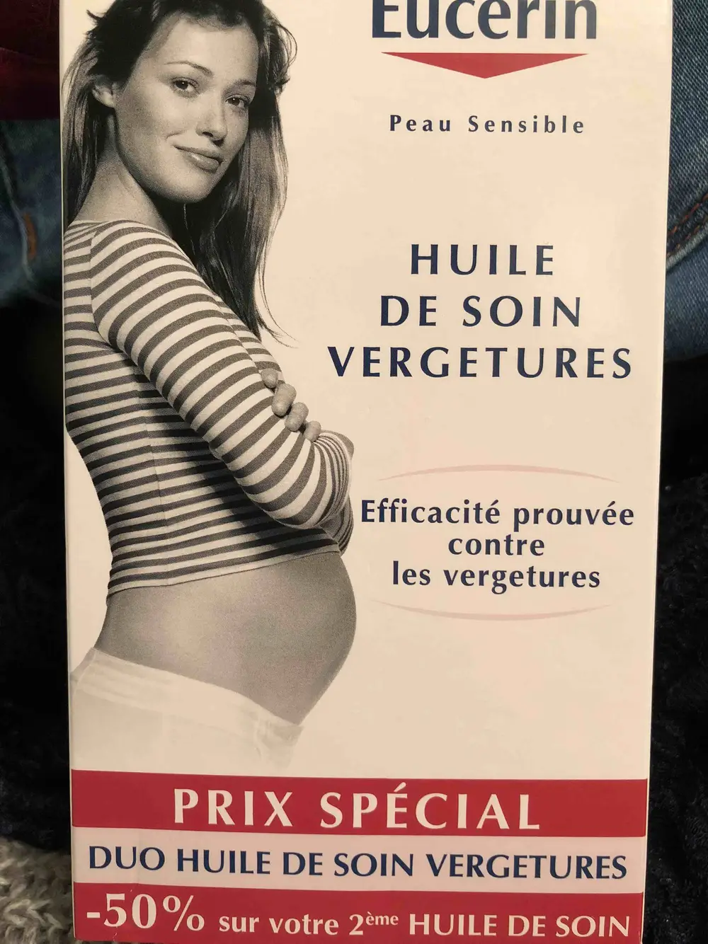 EUCERIN - Huile de soin vergetures