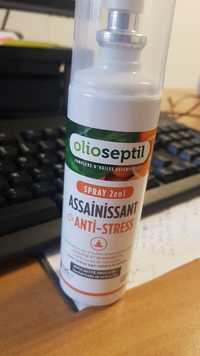 OLIOSEPTIL - Orange & bergamote - Spray 2 en 1 assainissant + anti-stress