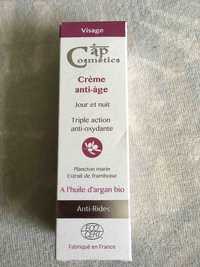 CAP COSMETICS - Crème anti-âge jour et nuit à l'huile d'argan bio