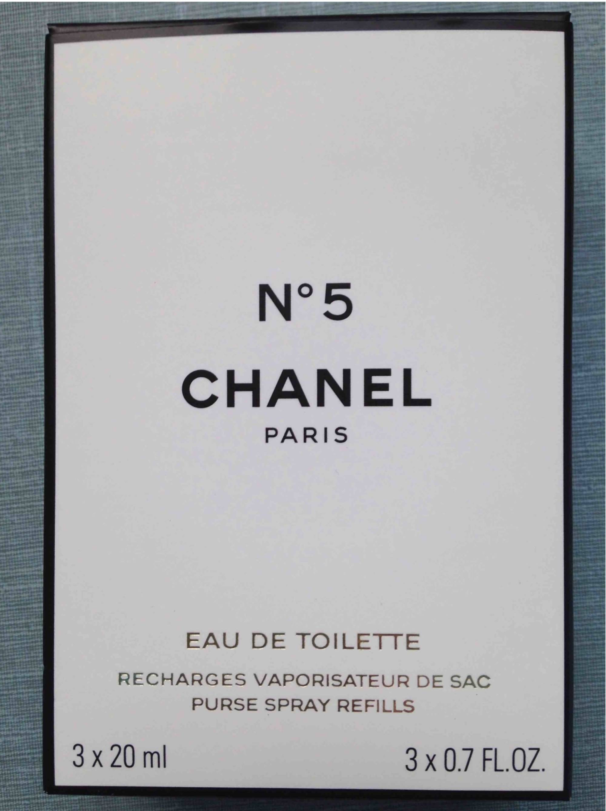 CHANEL - N° 5 Eau de toilette - Recharges vaporisateur de sac