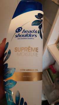 HEAD & SHOULDERS - Suprême moisture with argan oil - Shampoo