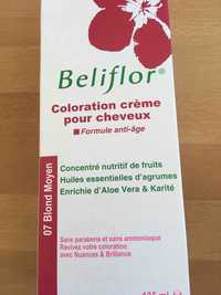 BELIFLOR - Coloration crème pour cheveux 07 blond moyen