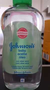 JOHNSON & JOHNSON - Johnson's baby aceite oleo con aloe vera